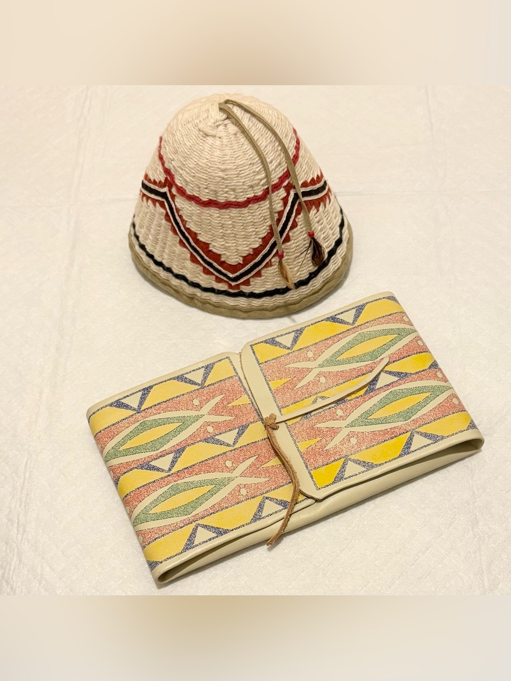 American Girl Doll Kaya's Hat and Parfleche (2002-2008)